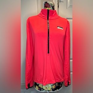 PINK Victoria’s Secret Ultimate Half-Zip Mock Neck